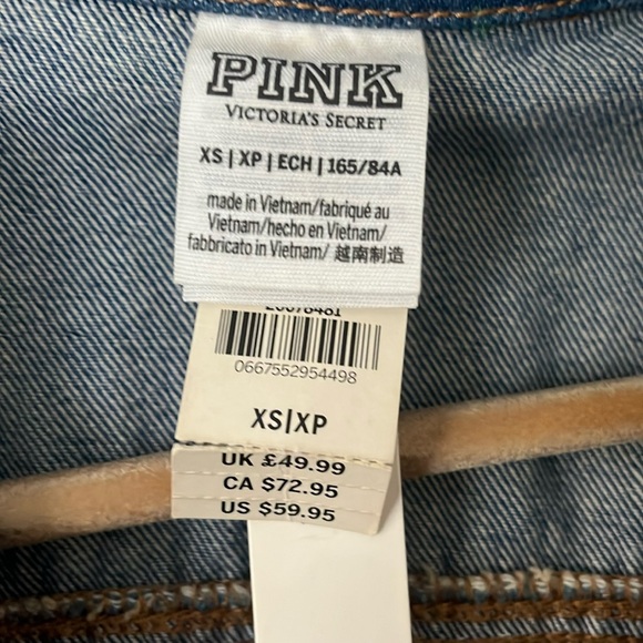 Victoria secret Jean jacket cropped - Picture 2 of 3